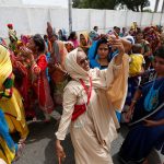 Devotees Dancing for Jagannath in Karachi Pakistan