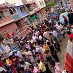 devotees-doing-kirtan-during-rathayatra-in Karachi-Pakistan